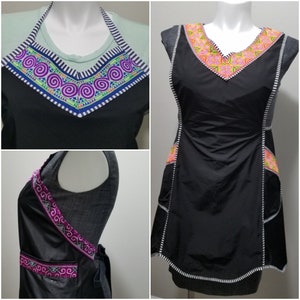 Hmong Embroidered Aprons