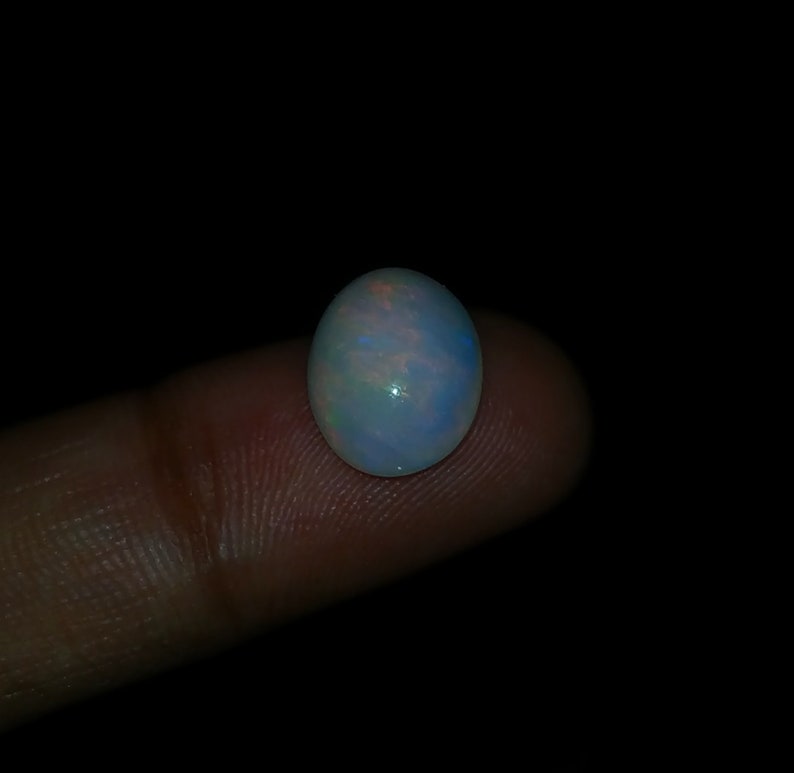 3.60 Cts,Ethiopian opal,natural opal oval shape,welo opal cabochon,fire opal loose gemstone,fleshy opal gemstone,opal stone,13x10 mm,Z-368