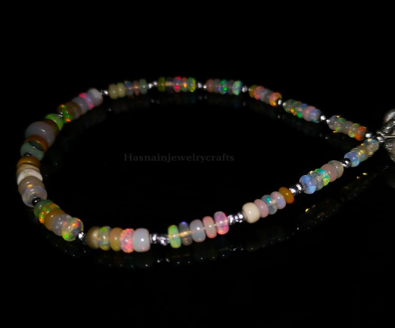 Details about / 100/% natural 1 STRAND 3 to 5 mm Genuine Ethiopian Welo Fire Opal Beads ** Q2
