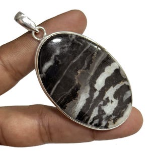Natural White Buffalo Turquoise Pendants, 925 Sterling Silver Pendants, Handmade Oval Pendant, White Buffalo Pendant , Birthday Gift For Her