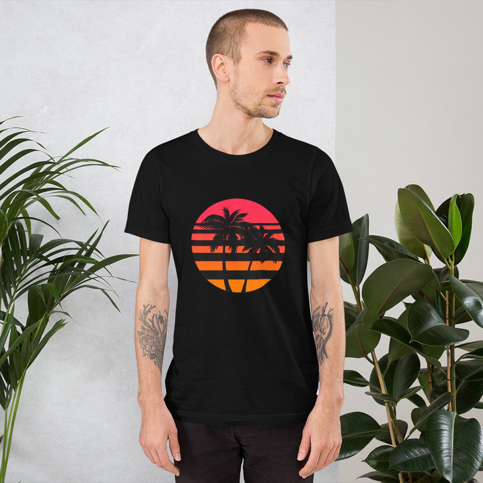 Summer Sunset Short-Sleeve Unisex T-Shirt | Etsy