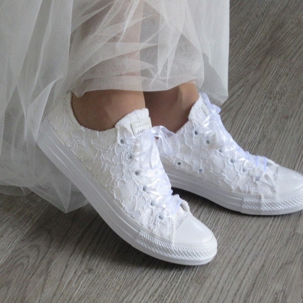 bridal sneakers converse