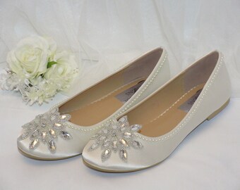 Bridesmaid flat sale shoes uk