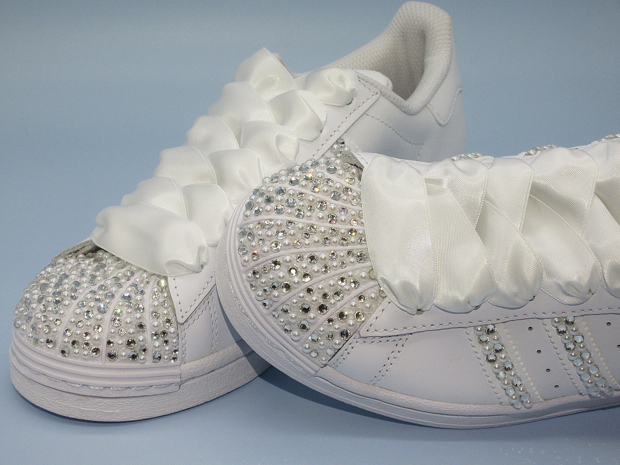 Wedding Custom Bridal Adidas Superstar Trainers, Personalised Sneakers for  Brides. - Etsy Canada
