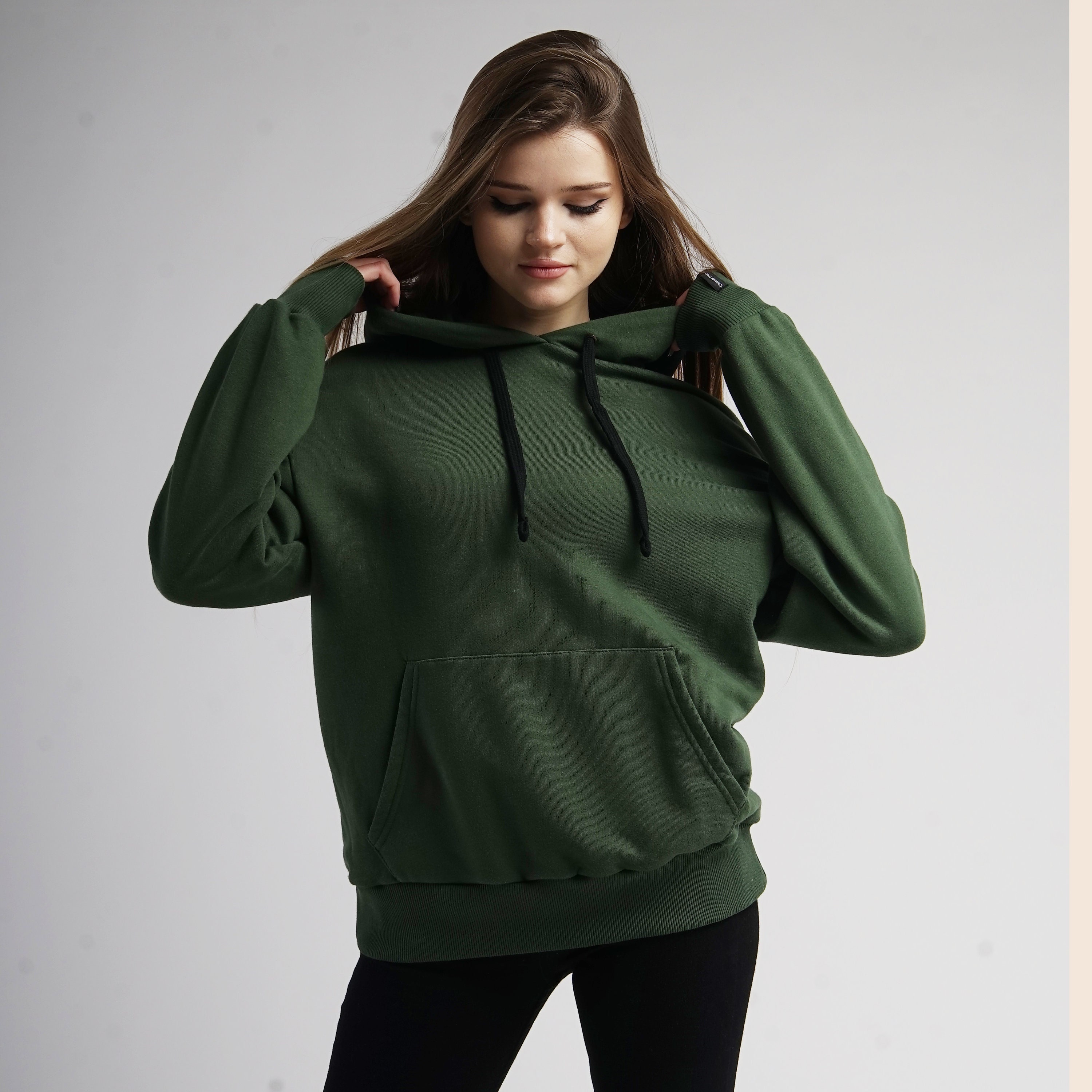 Dark Green Hoodie -  Canada