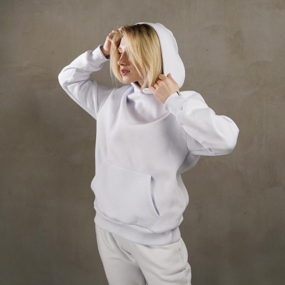 Oneerlijkheid Verplicht beginnen Witte hoodie en joggingset oversized hoodie dames joggers - Etsy Nederland