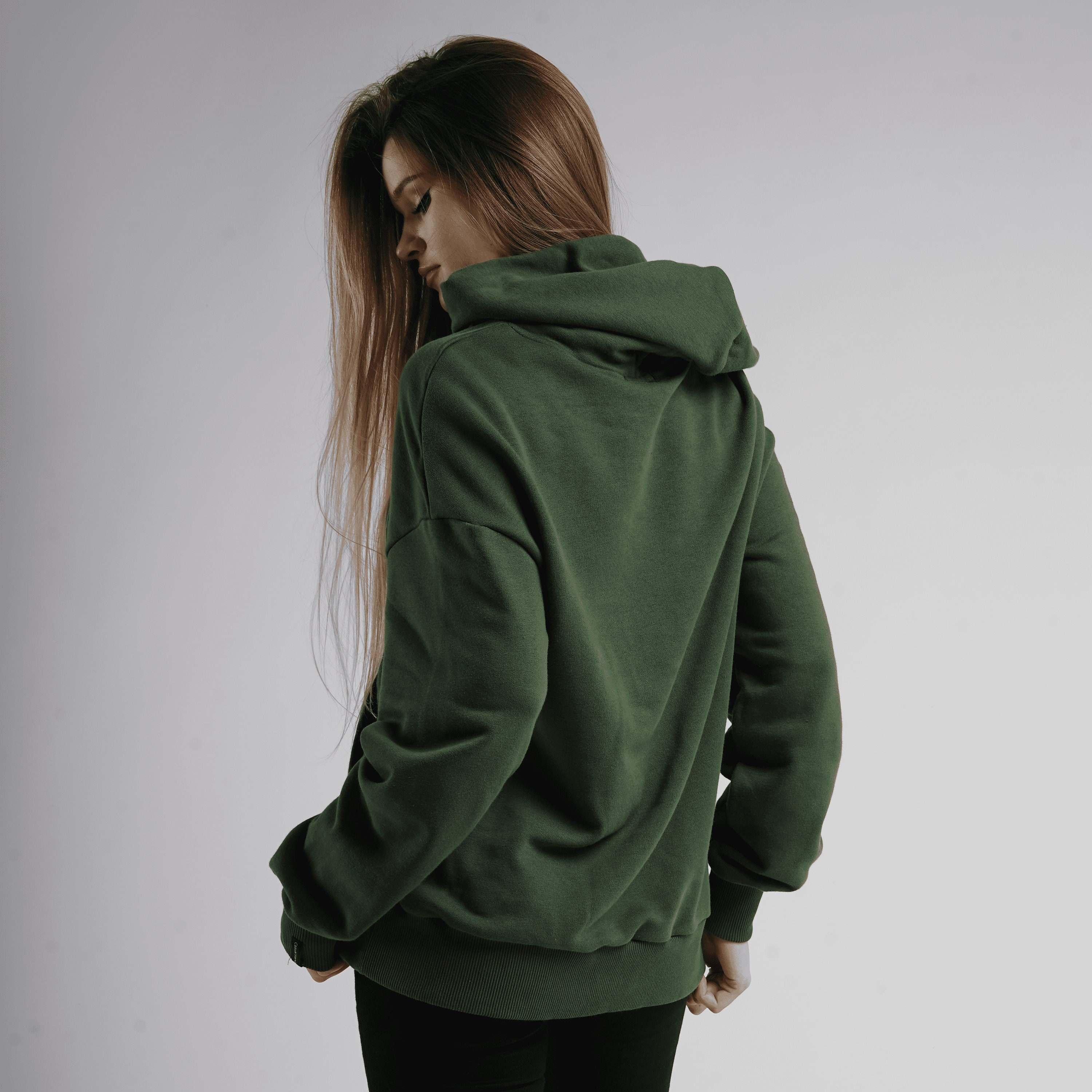 Forest green shop hoodie women s