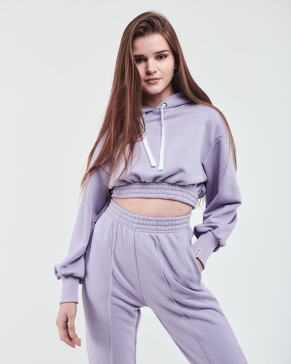 lilac jogger set