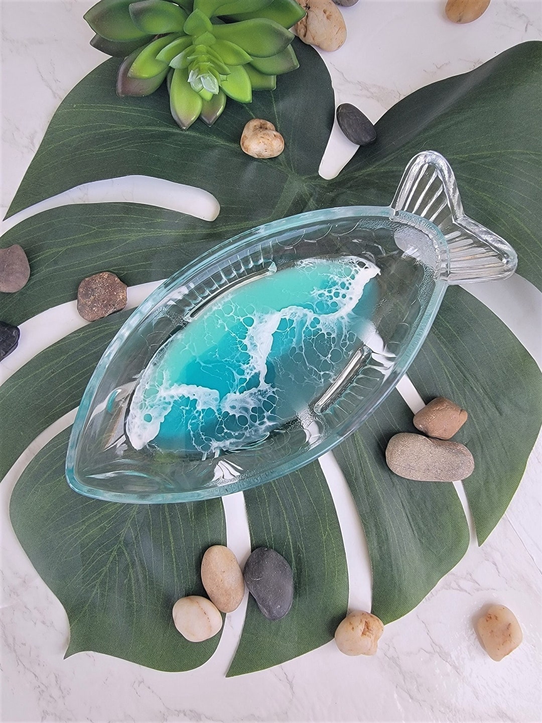 Epoxy Resin Fish Perfectly Imperfect SEE Descriptionring Etsy