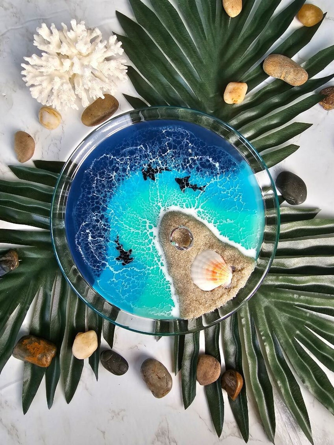 Glass Epoxy Resin Waves 8