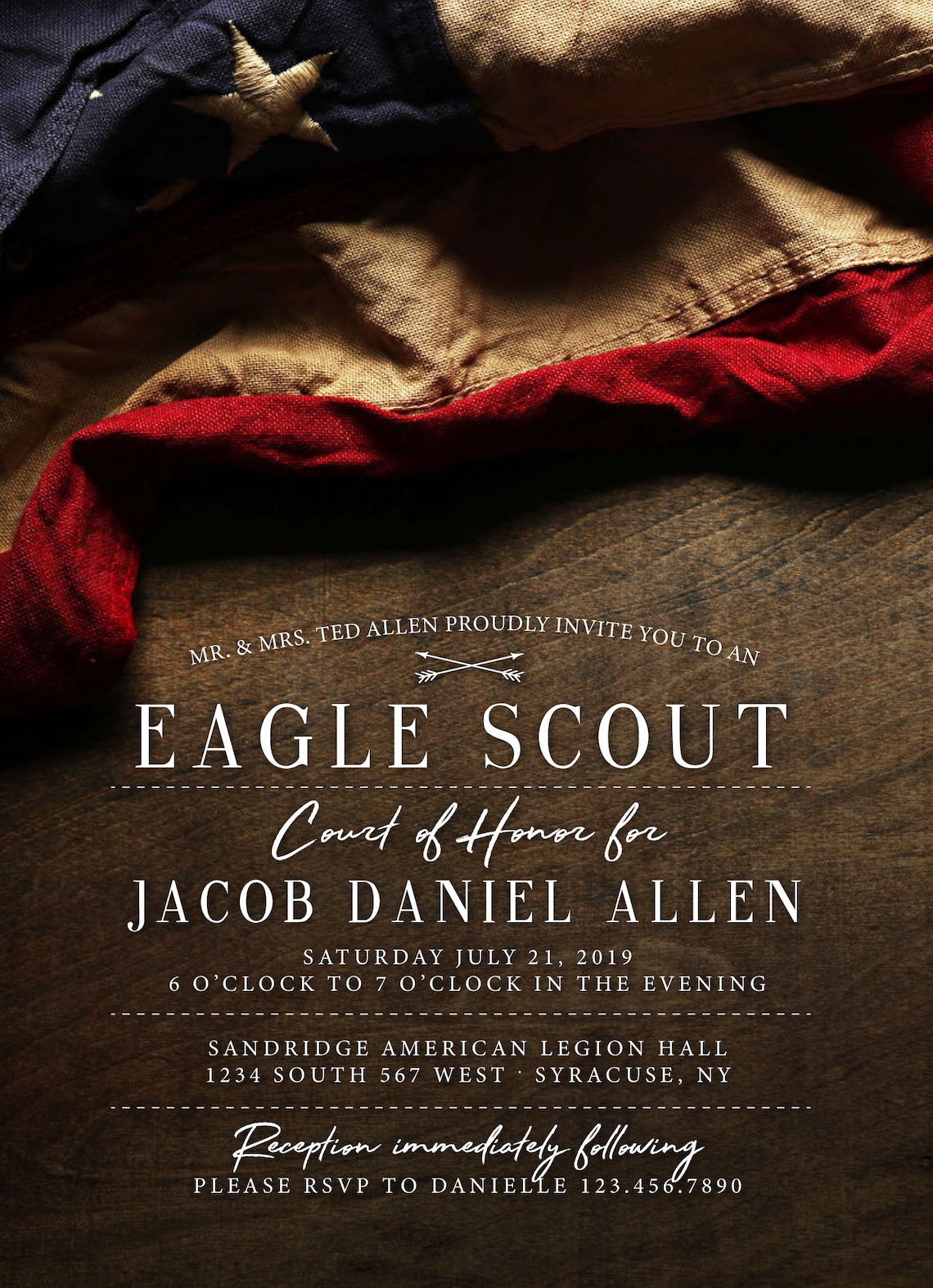 EAGLE SCOUT Thank You Cards / Court of Honor / Digital Flat or Etsy