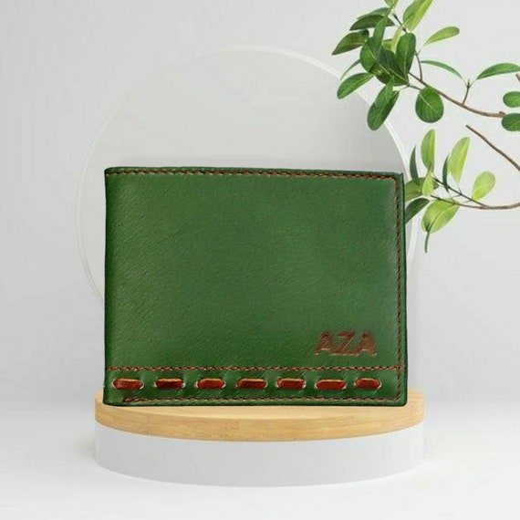 Green designer wallet clearance