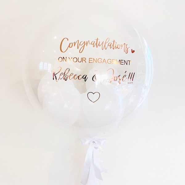 Herzlichen Glückwunsch Ballon Aufkleber, benutzerdefinierte Aufkleber Vinyl, personalisierte Etiketten - für Partyballons, Ballon-Abziehbilder, benutzerdefinierte Geburtstag Beschilderung