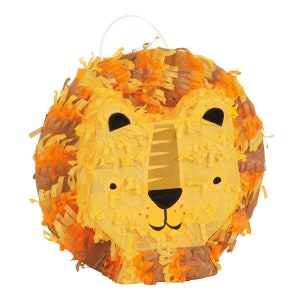Safari Party Piñata, Lion pinata, Safari party pinata, Jungle animal theme