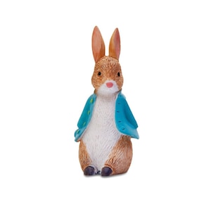 Topper per torta in resina Peter Rabbit, decorazione per torta Peter Rabbit, resina riutilizzabile ecologica beatrix potter