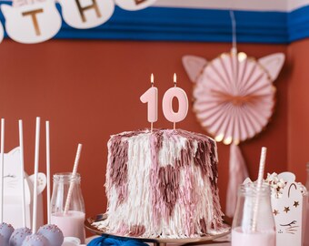 Grote verjaardagskaarsen roze goud glitter | lichtgevende cijfers voor taartfeest verjaardag meisjes | decoratie kaarsen topper felicitaties jubileum taart | hoogte 13 cm (getal 10 Grote verjaardagskaarsen roze goud glitter | lichtgevende cijfers voor taartfeest verjaardag meisjes | decoratie kaarsen topper felicitaties jubileum taart | hoogte 13 cm (getal 10