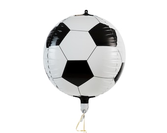 Balon foliowy w kształcie piłki nożnej, balon urodzinowy w kształcie piłki nożnej, piłki nożne, balon urodzinowy w kształcie piłki nożnej, dekoracje na imprezę o tematyce piłki nożnej