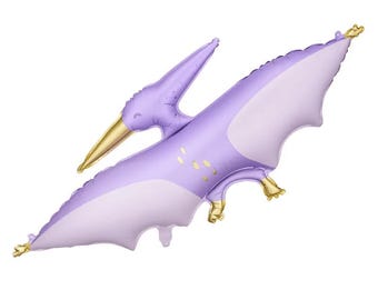 Pterodactyl Dinosaur Foil Balloon, Dinosaur balloons, Dinosaur Party Decorations, Pterodactyl balloons, dinosaur theme party, dinosaur decor