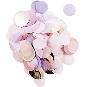 Pastel Mix Confetti - 20g, Table confetti, party confetti, spring flower party, Easter table decorations, pastel party confetti