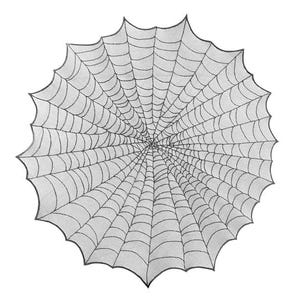 Halloween spindelnätsduk, Halloweenfest middagsduk