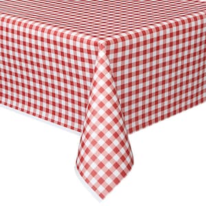 Tovaglia per feste a quadretti rossi, tovaglia per feste a tema picnic con orsetto, articoli per feste in fattoria