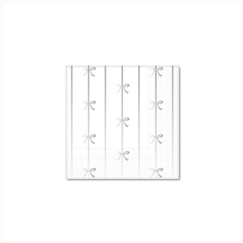 Bonjour Fête Signature Bow Napkins