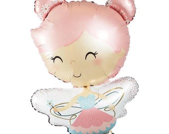 Fairy Foil Balloon - 27 inch, Fairy Party Supplies, Faory party decorations, woodland theme party