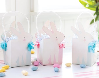 Easter Bunny Treat Boxes x 8, Easter Rabbit party bags, Easter theme treat bags, Easter sweet bags, Easter Bunny Boxes for kids