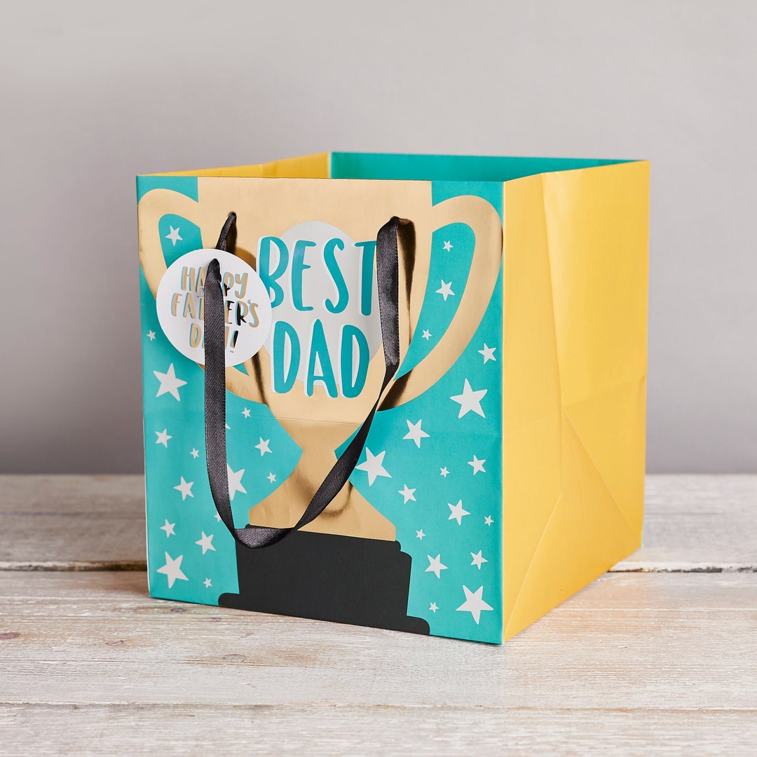 Best Dad Gift Bag Fathers Day Gift Bag Best Daddy Giftbag - Etsy