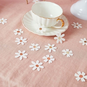 Daisy Feesttafelconfetti 10 g, Moederdagdecoraties, Decoratie Madeliefje Verjaardagsfeestje