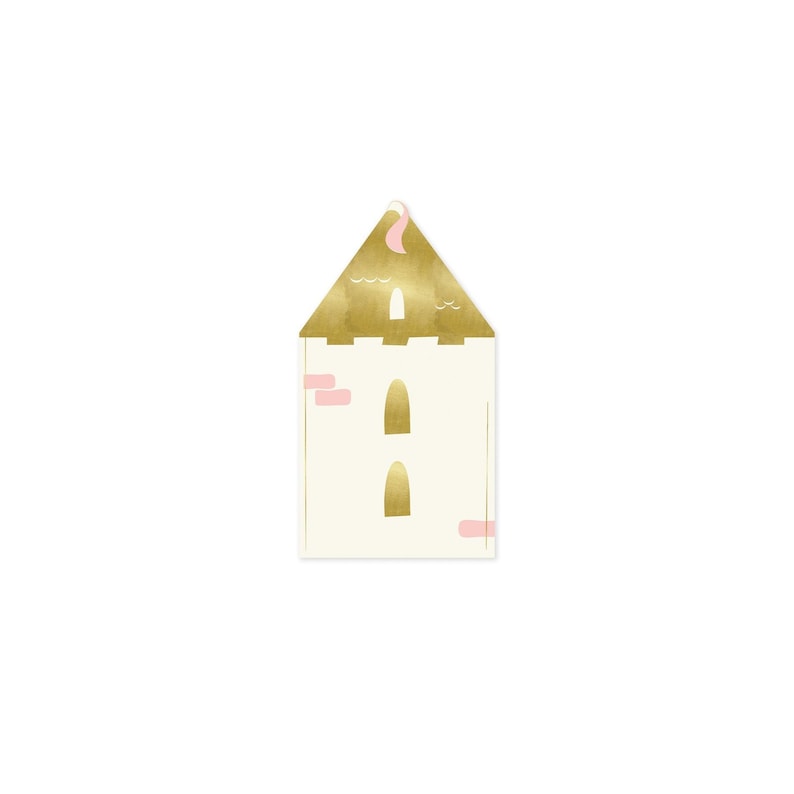 My Mind's Eye Princess Castle Shaped Napkins - Thumbnail 3