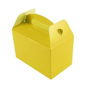 Gelbe Partyboxen x 6