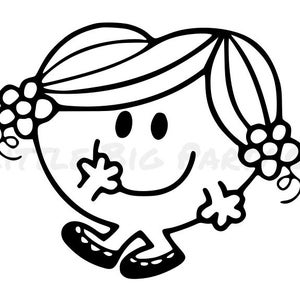 Little Miss Hug SVG PNG Vector File for Cricut and Silhouette