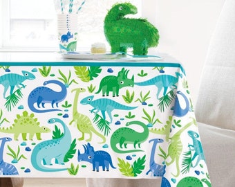 Dinosaur Party Table Cover, Dinosaur Birthday Party Table Runner, Dinosaur Party Table Decorations, Table Runner, Dinosaur theme dino party