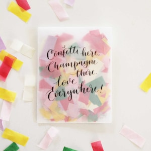 Colourful Wedding Biodegradable Confetti, bright colourful, party confetti, scatter confetti, party confetti, table