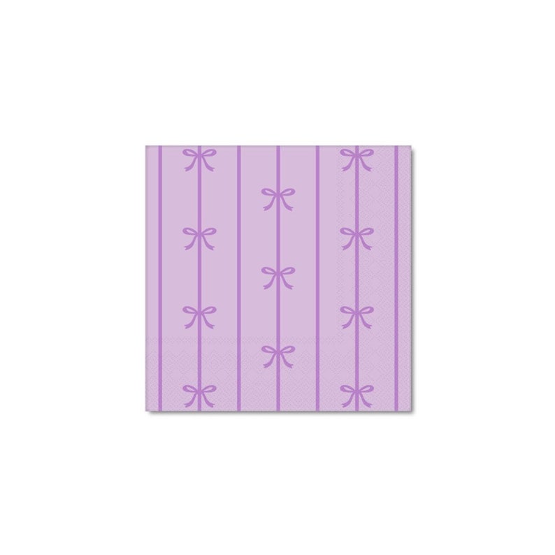 Bonjour Fête Signature Bow Napkins - Thumbnail 3