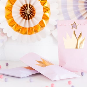 Princess Party Bags x 24, Princess Cake Bags, Princess party bag set, princess theme party, crown party, party favour bags, party gift bags