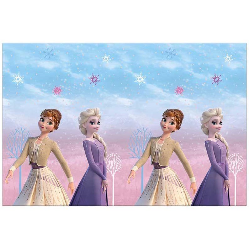 Disney Frozen Party Plastic Tablecover - Frozen Party Supplies Disposable Tableware Disney Frozen Party Plastic Tablecover