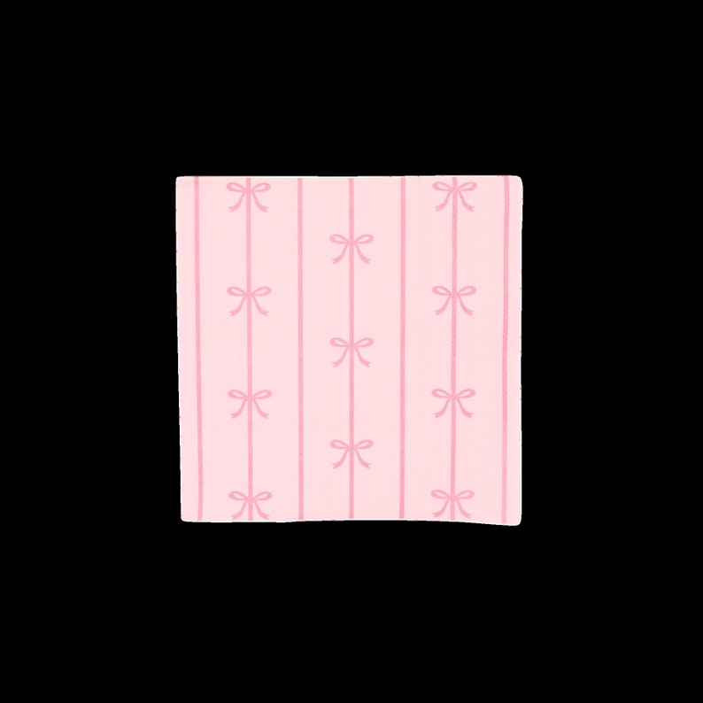Bonjour Fête Bow Napkins - Thumbnail 4