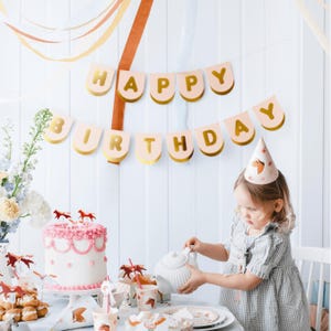 Pferde Geburtstagsparty Dekoration, Girlande, alles Gute zum Geburtstag, Girlande, alles Gute zum Geburtstag, Girlande