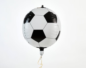 Palloncino in foil a tema calcio, palloncino per compleanno a tema calcio, palloni da calcio, palloncino per compleanno a tema calcio, decorazioni per feste a tema calcio