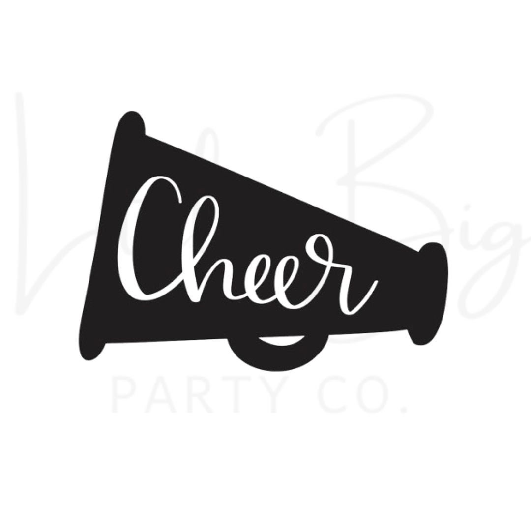 Cheer Megaphone SVG Patroon Megafoon SVG Cheerleader - Etsy België