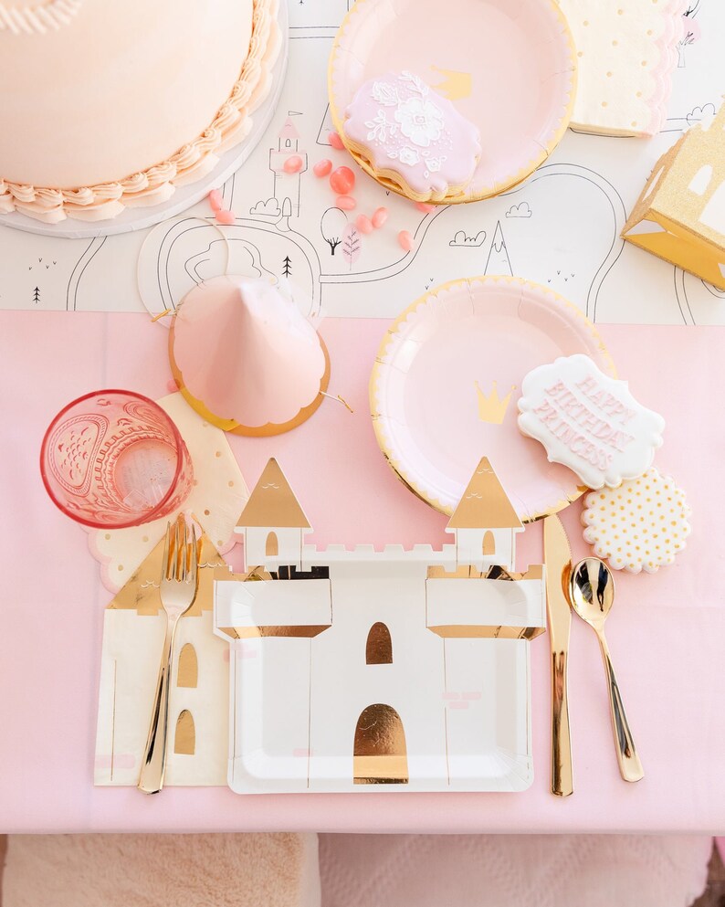 My Mind's Eye Princess Castle Shaped Napkins - Thumbnail 2