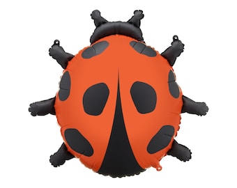 Ladybird Foil Balloon - 26 inch -  Insect Balloon,  Ladybug Balloon, Ladybug Decorations, Forest woodland party