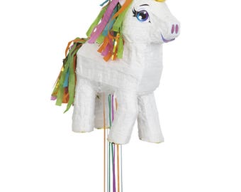 Piñata de unicornio, Piñata de cumpleaños de unicornio, Artículos para fiestas de unicornio, Piñata de fiesta de unicornio, Juegos de fiesta de unicornio