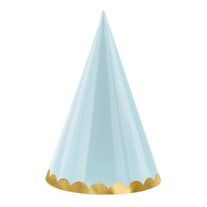 Stunning Pastel Party Hats, Pastel Birthday Party Hats X 5, Birthday ...