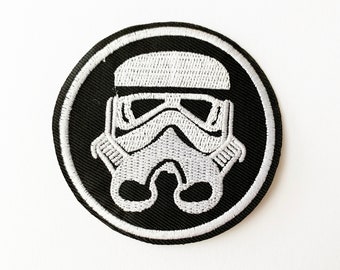 Patch Embroidered / écusson Thermocollant Star Wars, Stormtrooper - Foto 7