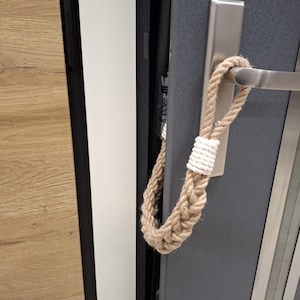 Jute Rope Door Stopper: Animal Design, Child Protection