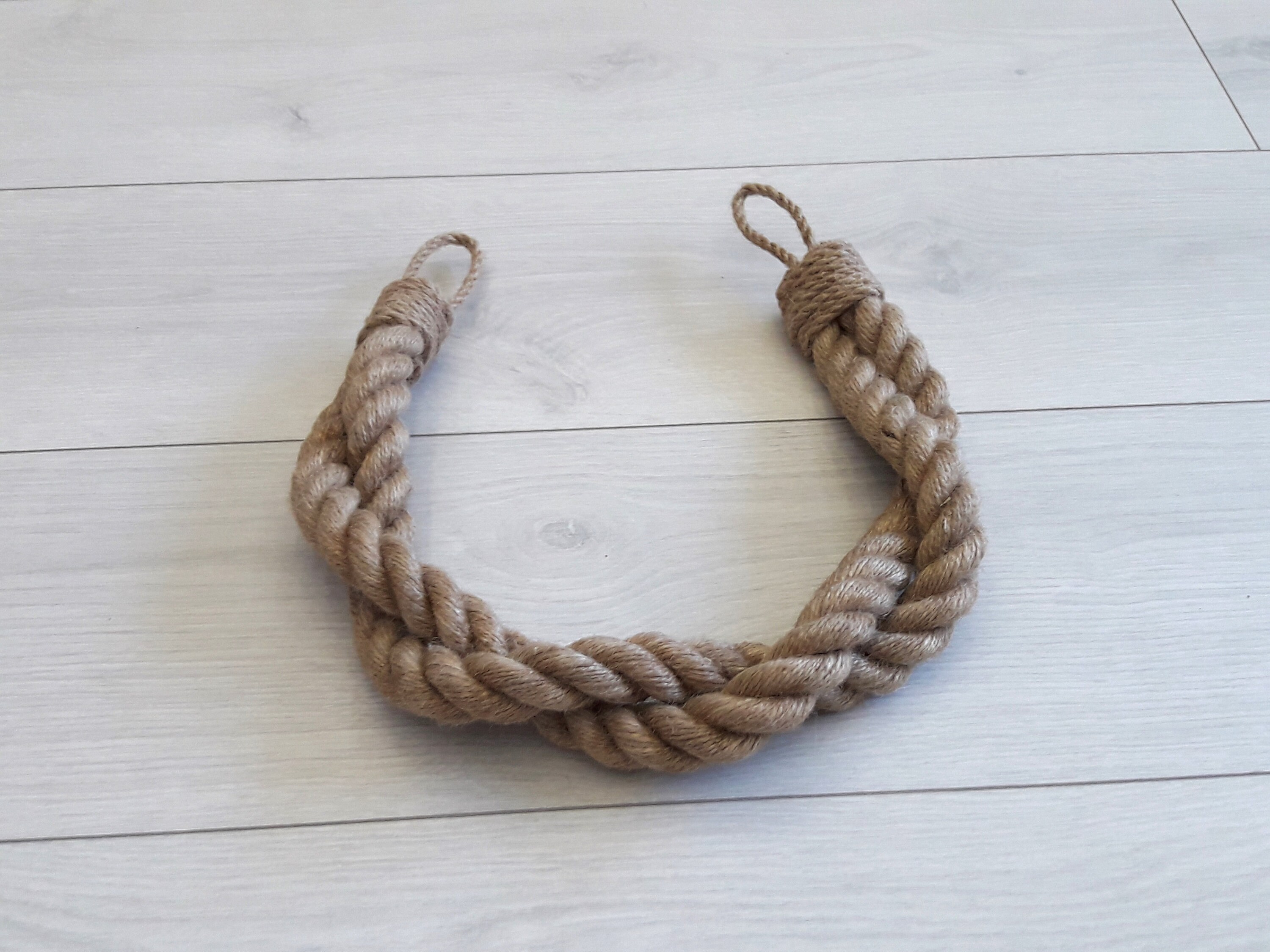 Chunky Twisted Rustic Tie. Jute Touw. Gordijn tieback. Etsy