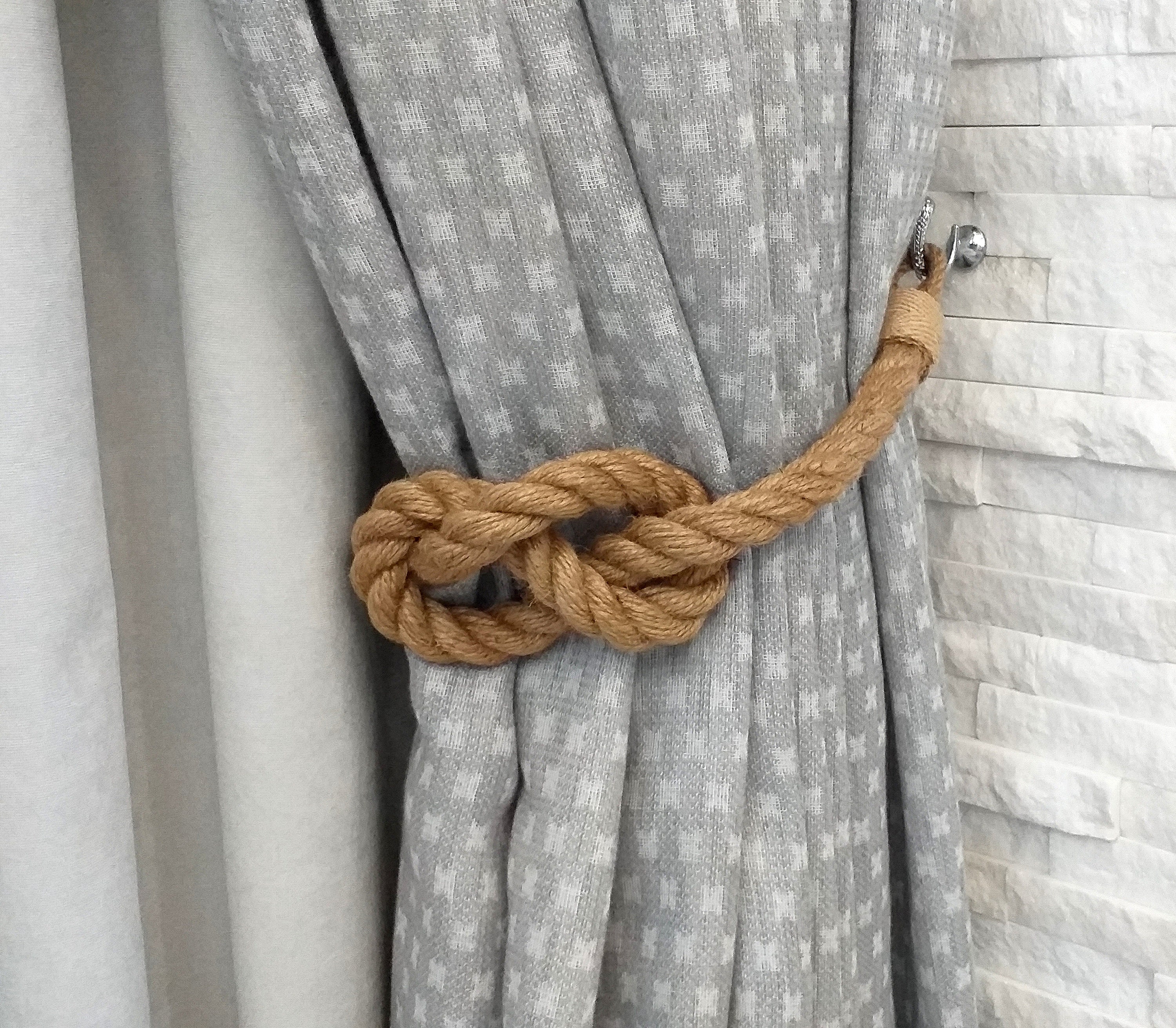 Rope Knot Tie Back 